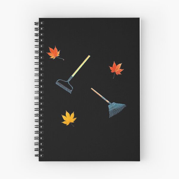 Item preview, Rake and Leaves Pattern -  Available on socks mugs shirts stickers and more designed and sold by Dude  Stuff.