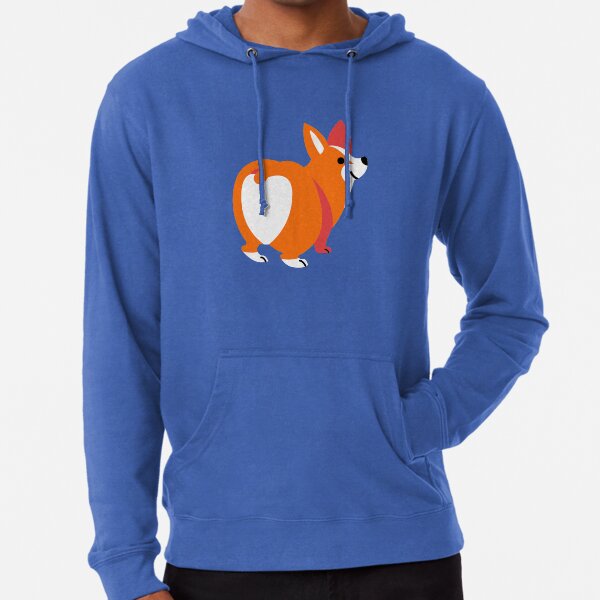 Corgi Butt Lightweight Hoodie