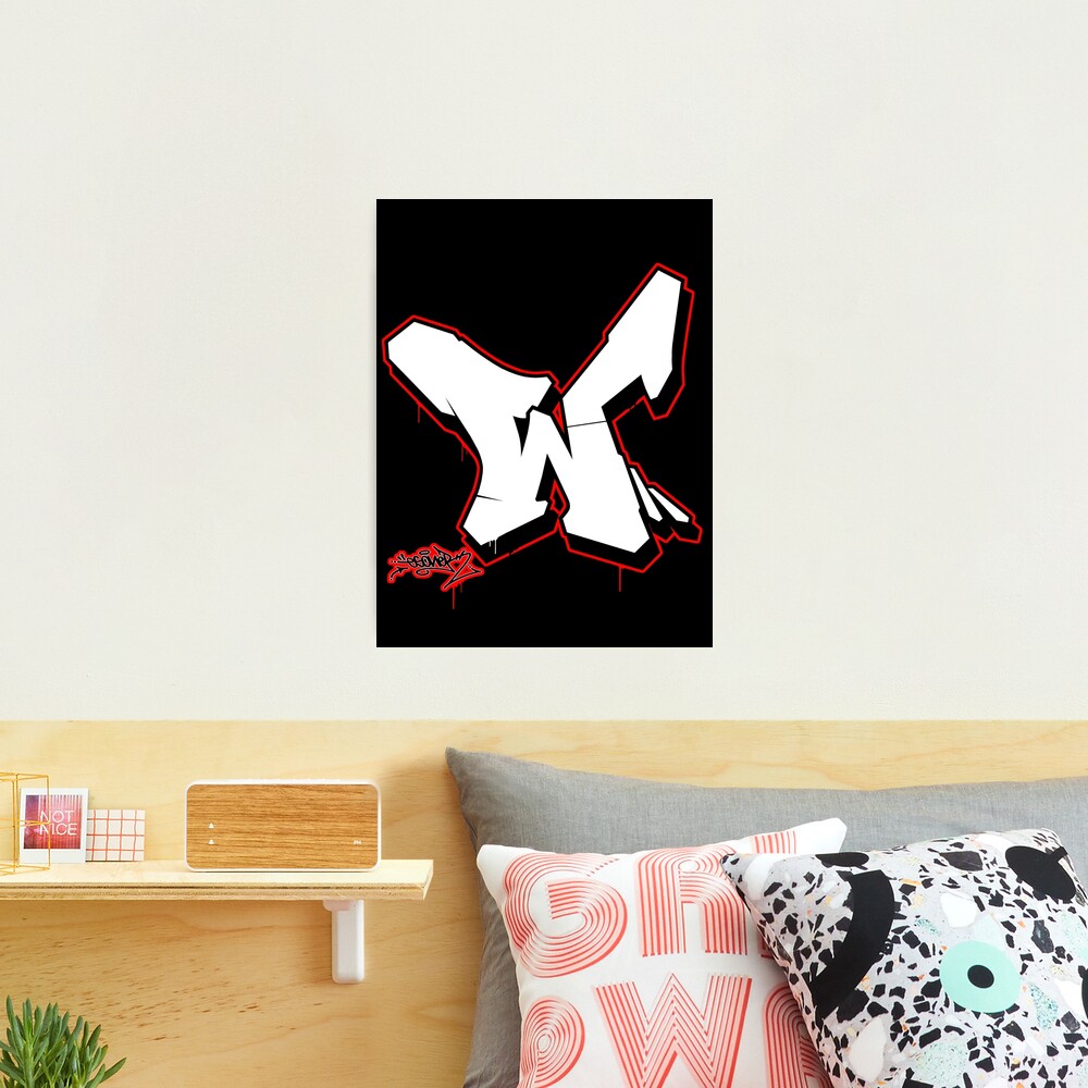 ESOWシルクスクリーンポスター BLACK 額付き graffiti Amazon.com: wall26 Canvas Print Wall Art Spray Paint Black