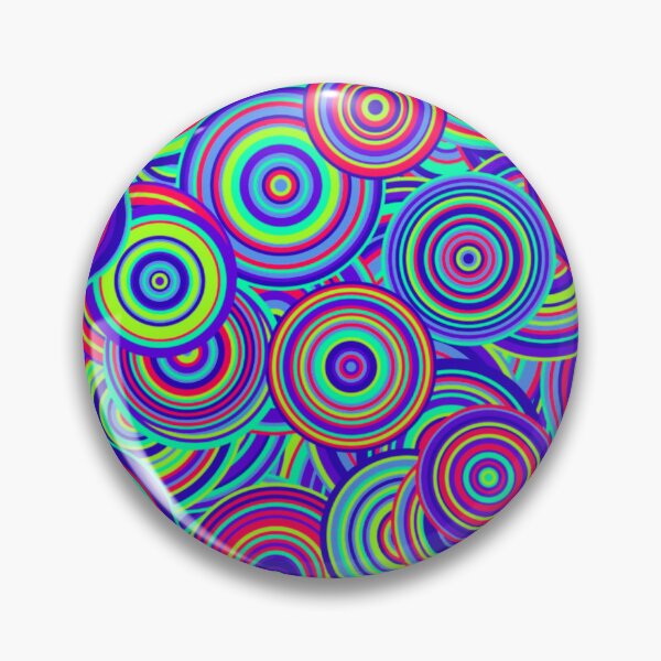 Item preview, Groovy Circles designed and sold by TotallyRetroArt.