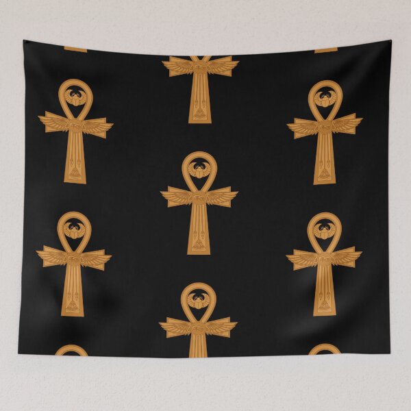 Item preview, Ankh symbol with Sacred Scarab  Ancient Egypt designed and sold by Add To Cart.