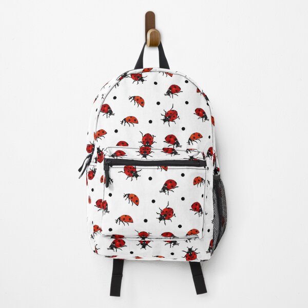 Item preview, Ladybirds Ladybug Polka Dot Pattern designed and sold by HotHibiscus.