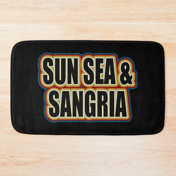 Item preview, Sun Sea & Sangria Retro Sticker designed and sold by GaryDobson.