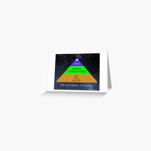 Universal Pyramid Greeting Card
