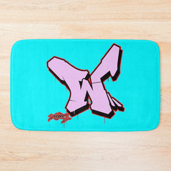 Item preview, PINK LETTER W BY ESONE URBAN GRAFFITI STREET STYLE  designed and sold by GraffitiBomberZ.