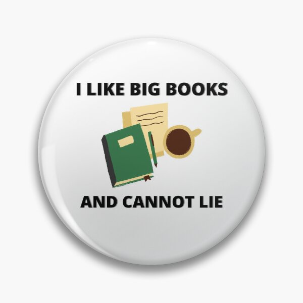 Item preview, Me gustan los libros grandes y no puedo mentir designed and sold by TakePartArt.