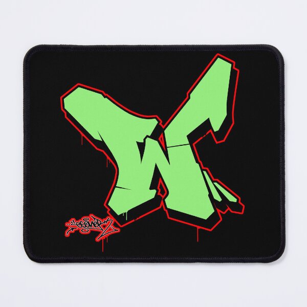 Item preview, GREEN LETTER W BY ESONE URBAN GRAFFITI STREET STYLE  designed and sold by GraffitiBomberZ.