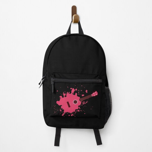 Item preview, Ukulele with pink paint splashes designed and sold by piesdesignart.