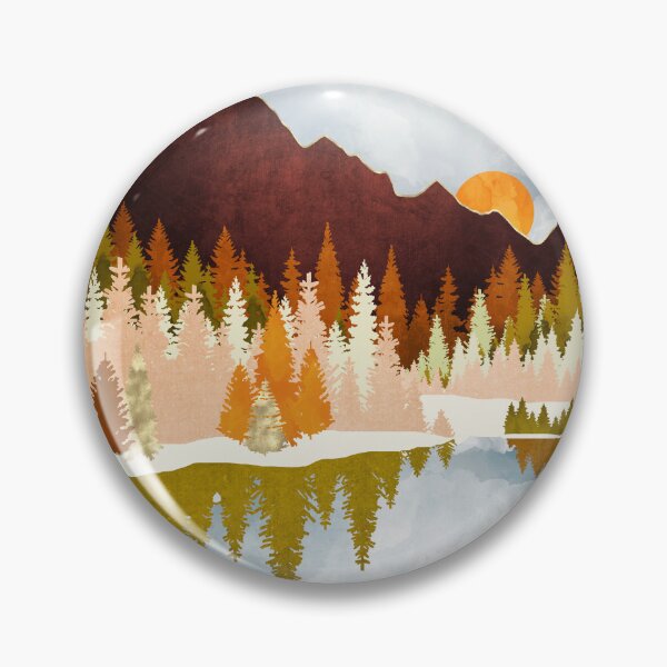 Item preview, Winter Lake Forest designed and sold by spacefrogdesign.