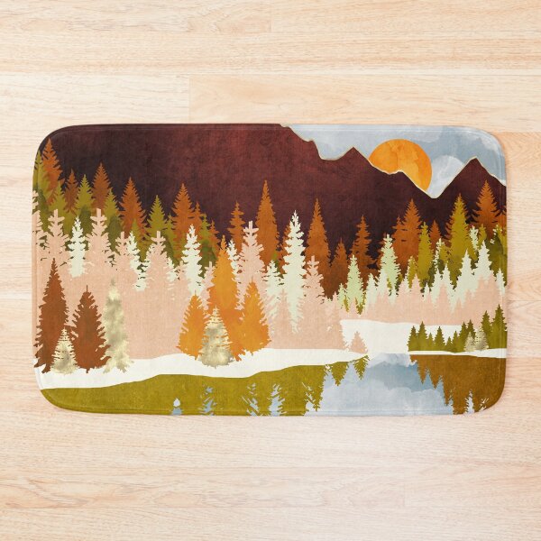 Item preview, Winter Lake Forest designed and sold by spacefrogdesign.