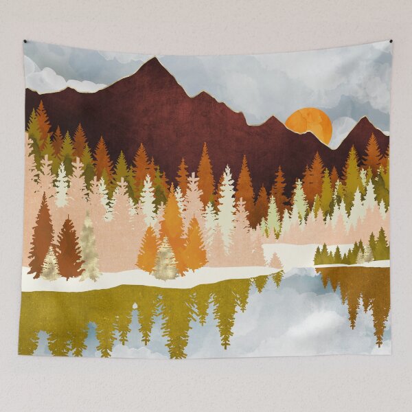 Item preview, Winter Lake Forest designed and sold by spacefrogdesign.