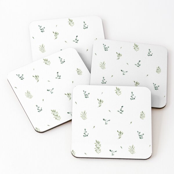 Item preview, Delicate leaves - green designed and sold by Ana Vírseda.