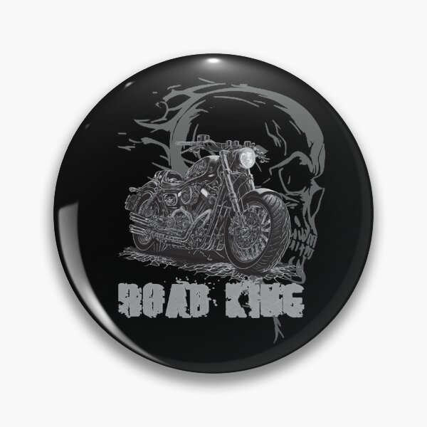 Item preview, Bike  motorcycle vintage skull. designed and sold by PhiloSophyEye.