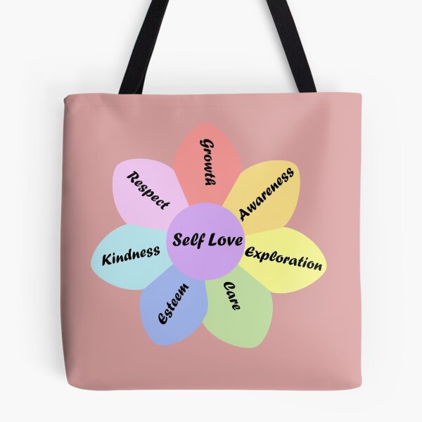 Item preview, Self love pastel rainbow color flower design designed and sold by Pixtela ..