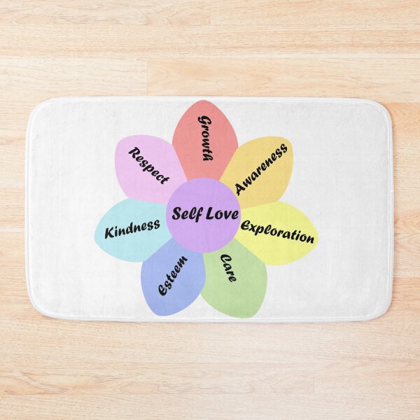 Item preview, Self love pastel rainbow color flower design designed and sold by Pixtela ..