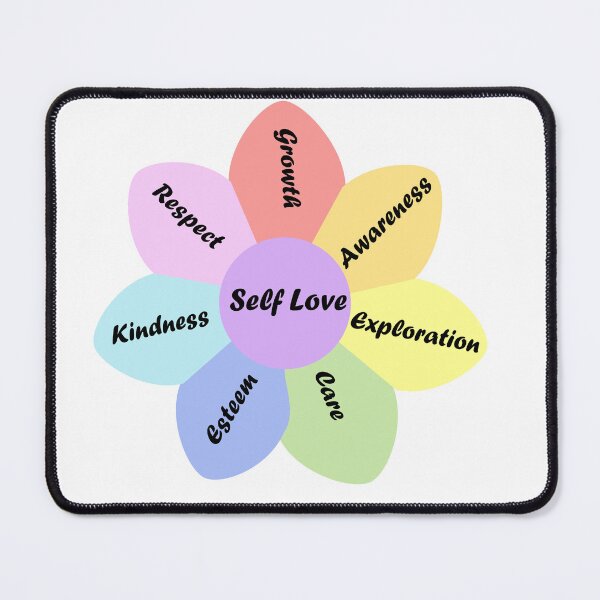 Item preview, Self love pastel rainbow color flower design designed and sold by Pixtela ..