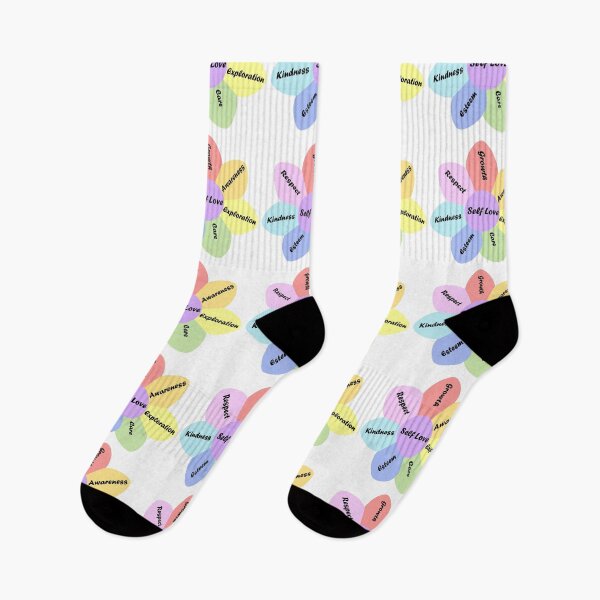 Item preview, Self love pastel rainbow color flower design designed and sold by Pixtela ..