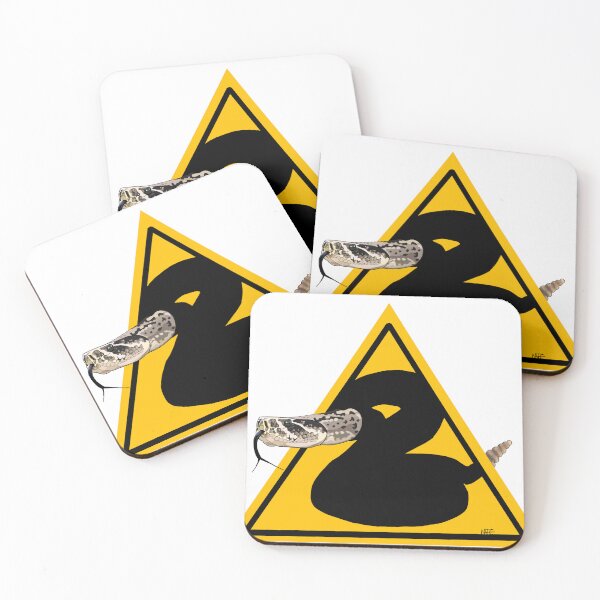 Item preview, Rattlesnake Caution Sign designed and sold by Nathan Gruber.