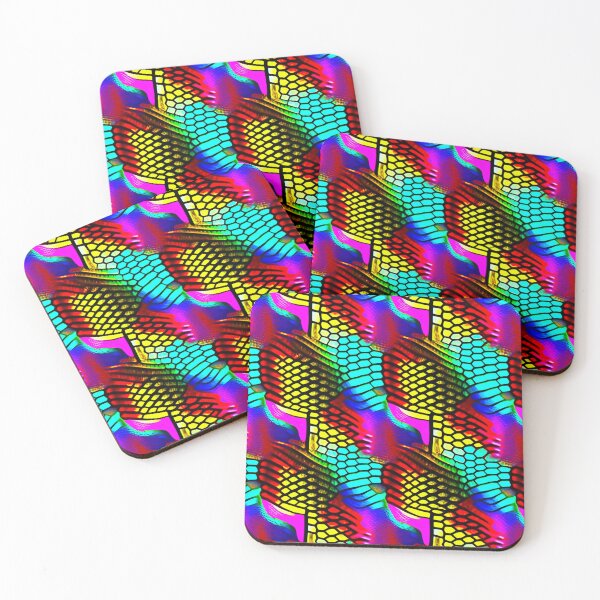 Item preview, snakeskin under acid flashy pattern 2 designed and sold by popurbanart.