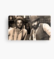 TRUE HEROES Metal Print