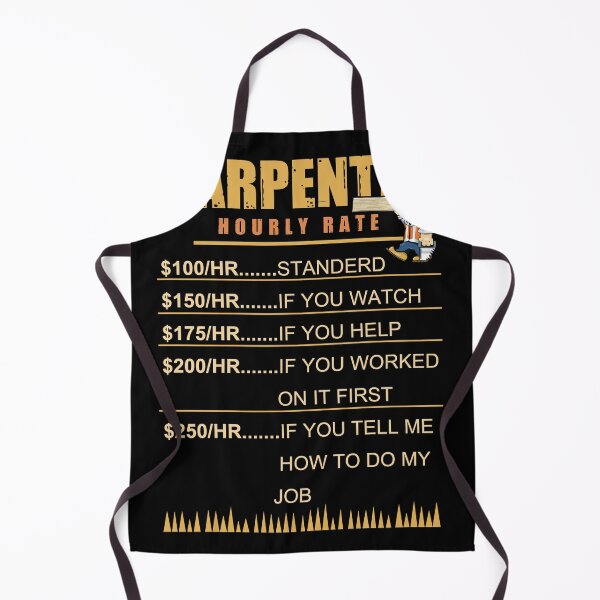 Item preview, Carpenter Hourly Installment" Funny Woodworking for Carpenters designed and sold by PECCATOR.