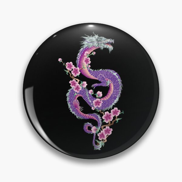 Item preview, Dragon with flowers designed and sold by Paula Helit.