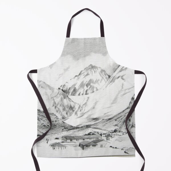 Item preview, himalayas drawing designed and sold by Sameart ⭐⭐⭐⭐⭐.