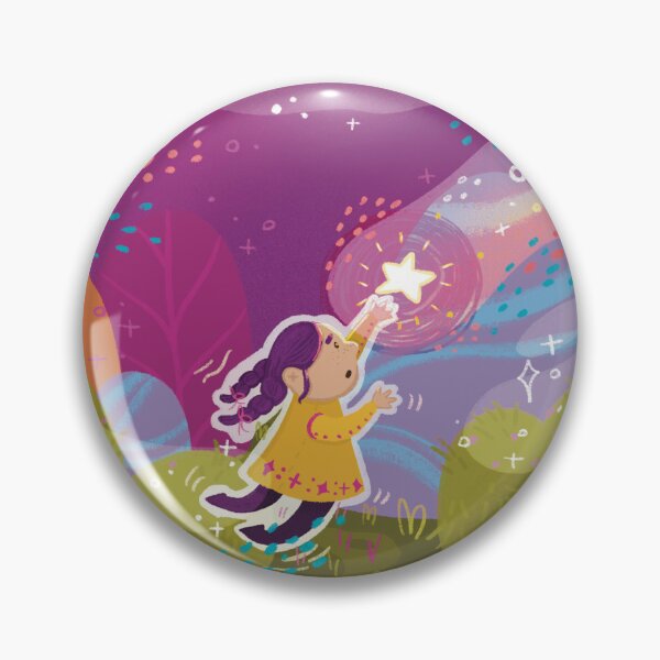 Item preview, Reach for the Stars, Dream like Illustration, Reaching for the Stars Illustration, Magical Star Print designed and sold by SleepyLilSloth.