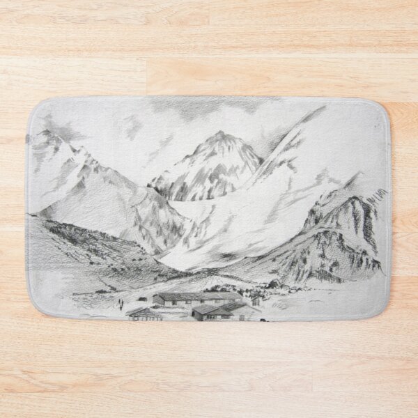 Item preview, himalayas drawing designed and sold by Sameart ⭐⭐⭐⭐⭐.