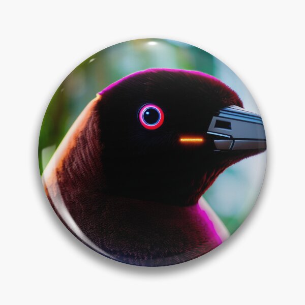 Item preview, Cyborg penguin from the future. designed and sold by Maniock.