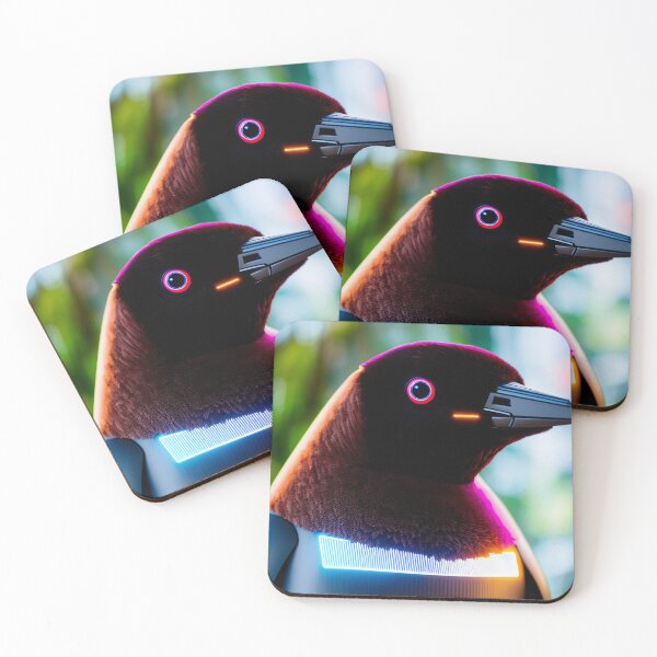 Item preview, Cyborg penguin from the future. designed and sold by Maniock.