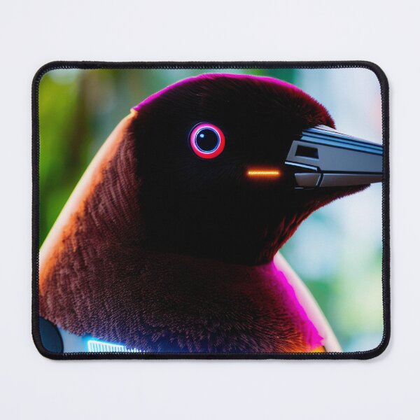 Item preview, Cyborg penguin from the future. designed and sold by Maniock.