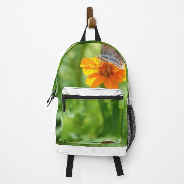 Item preview, Colorful butterfly on orange flower designed and sold by olena2552.