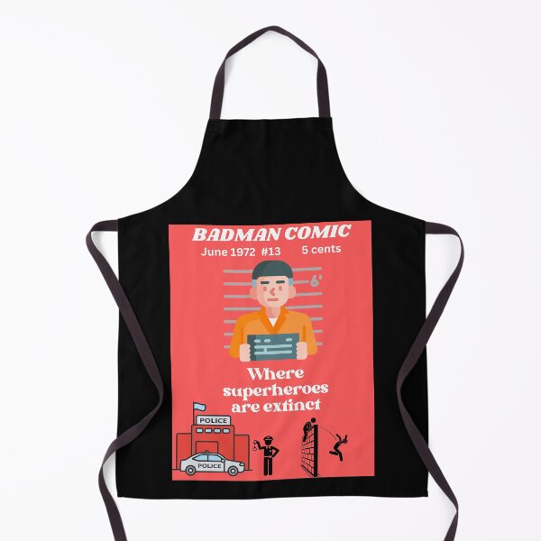 Item preview, Badman Comic where superheroes are extinct designed and sold by CannyGoods.