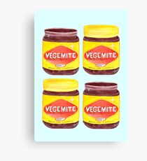 Vegemite Jars Canvas Print
