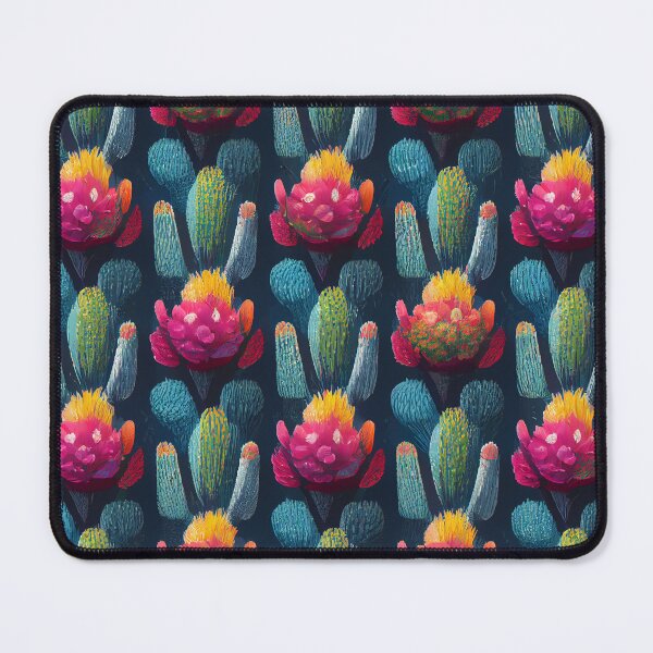 Item preview, Pattern colourful cactus designed and sold by Hichem Ben Boubaker.