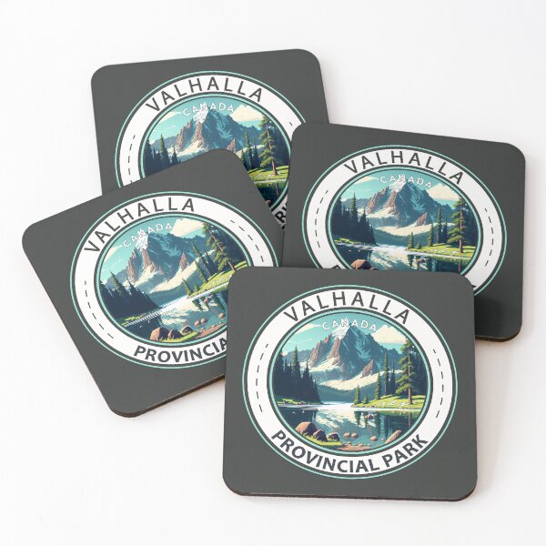 Artikelvorschau, Valhalla Provincial Park Kanada Abzeichen entworfen und verkauft von KrisSidDesigns.