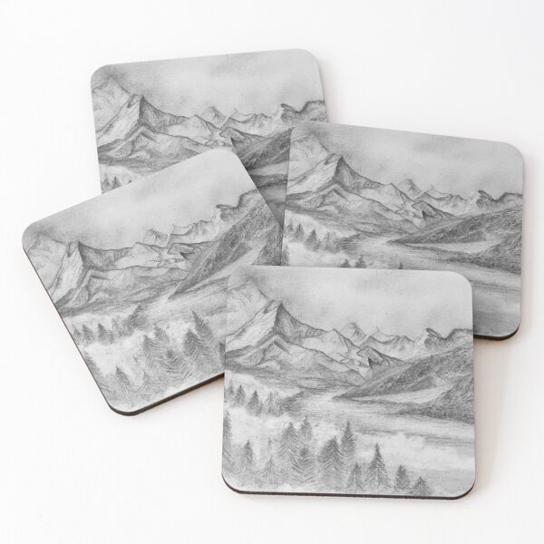 Item preview, Nepal Mountain Painting designed and sold by Sameart ⭐⭐⭐⭐⭐.