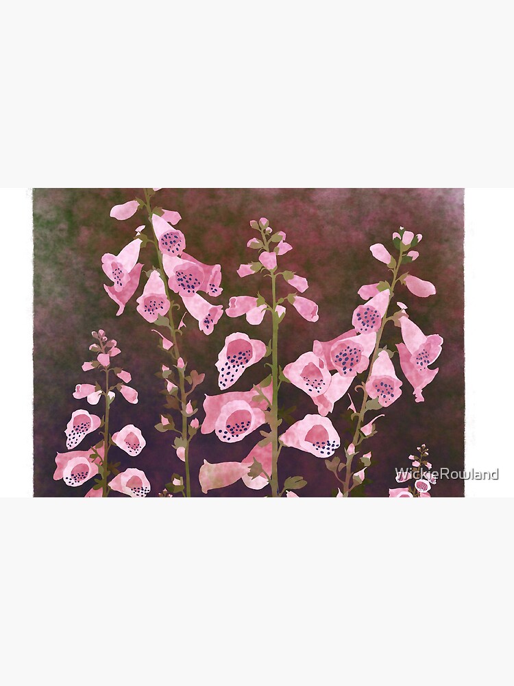 Misty Floral - Foxglove by WickieRowland