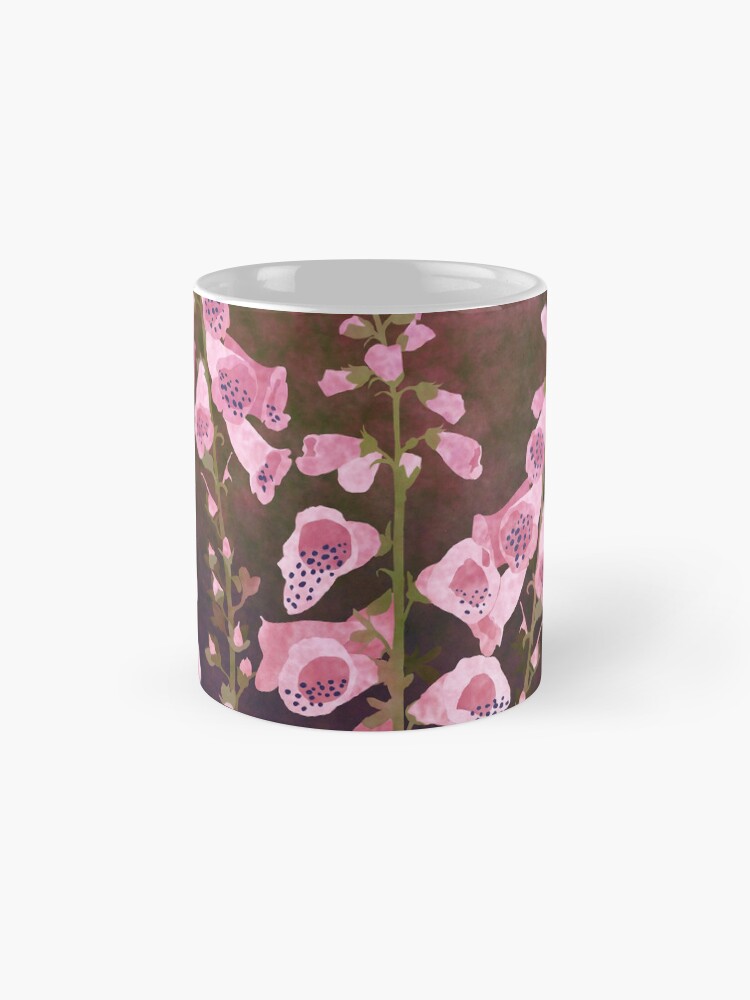 Alternate view of Misty Floral - Foxglove Coffee Mug