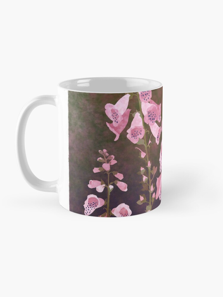 Alternate view of Misty Floral - Foxglove Coffee Mug