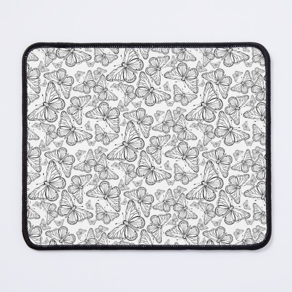 Item preview, Black butterflies on white background designed and sold by Aveatim.