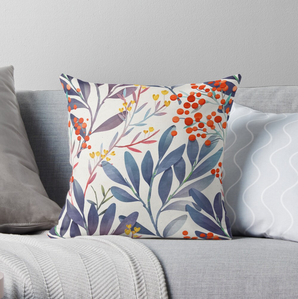 Winter Throw Pillow