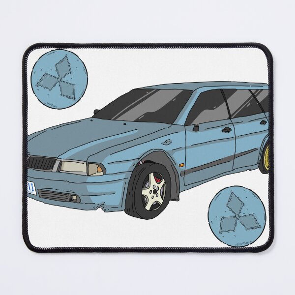 Item preview, Blue Mitsubishi's designed and sold by FlipFoan.