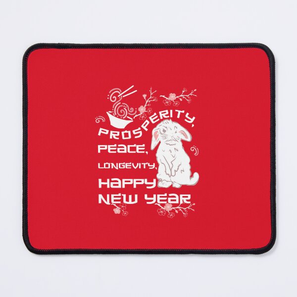 Item preview, Happy New Year of the Rabbit | Rabbit Chinese Zodiac Rabbit 2023 designed and sold by vibeno1.