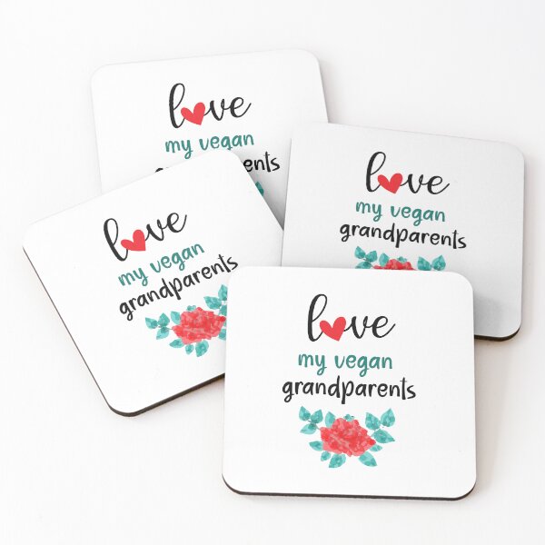 Item preview, love my Vegan Grandparents designed and sold by EmeraldeaArt.