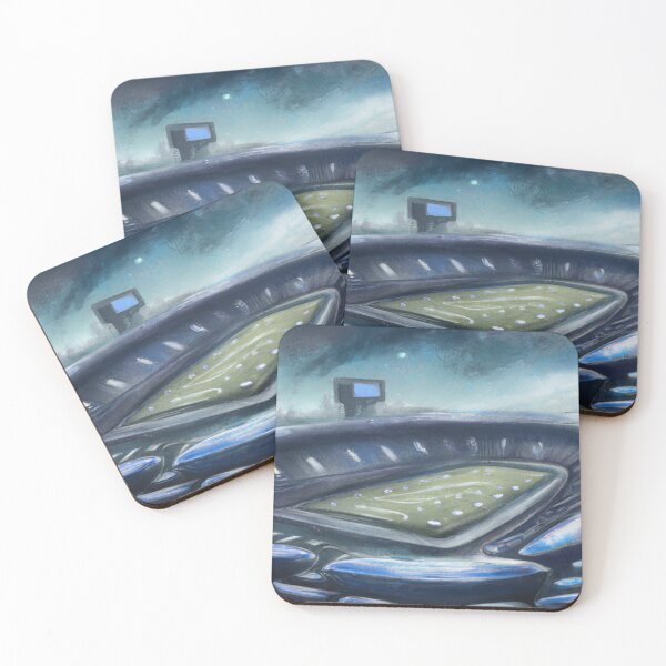 Item preview, "The Lunar Field: A Futuristic Football Stadium" designed and sold by Sparkline.