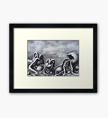 Hatching of the Spheres Framed Print