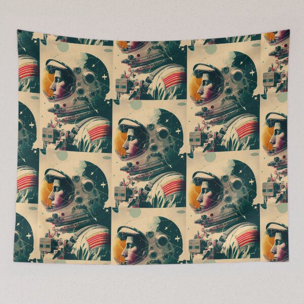 Item preview, Astronaut Collage 04 designed and sold by sassav8.