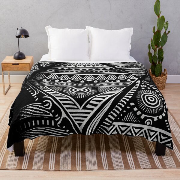 Artikelvorschau, Sketched Light African Pattern Digital Painting entworfen und verkauft von CodeAndColors.